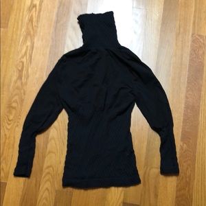 Bebe Black Turtleneck